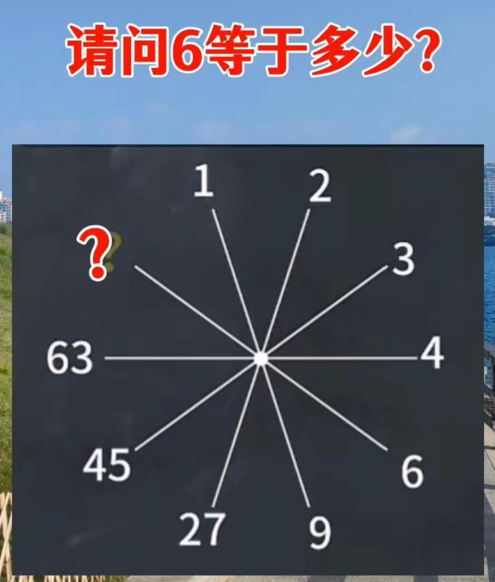找规律，请问答案是什么？