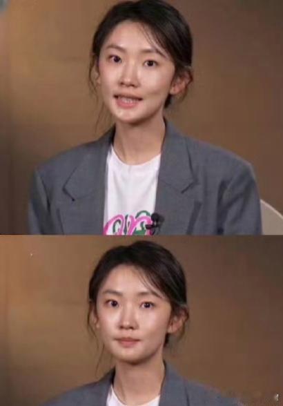 这才是真老实的姑娘。人家说上央视要素颜，她就真的顶着一张冒着油光的大素脸去了……