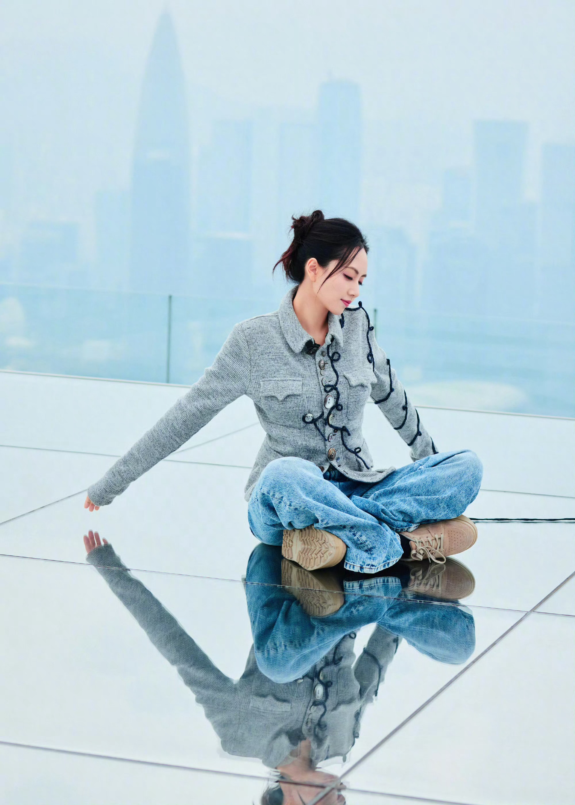 最爱的刘惜君，又美又可爱硬核美女好喜欢这组照片