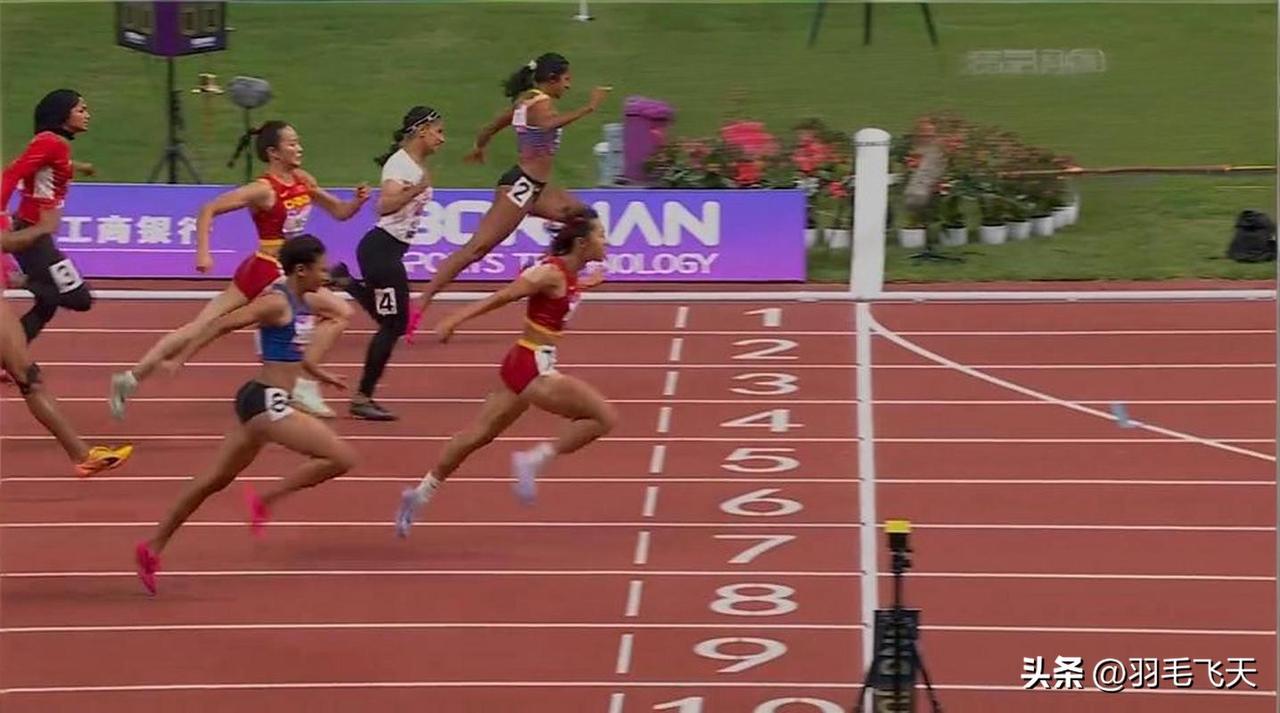 重要通知：5月28日19点40分钟，U20亚洲田径锦标赛女子100米决赛，19点