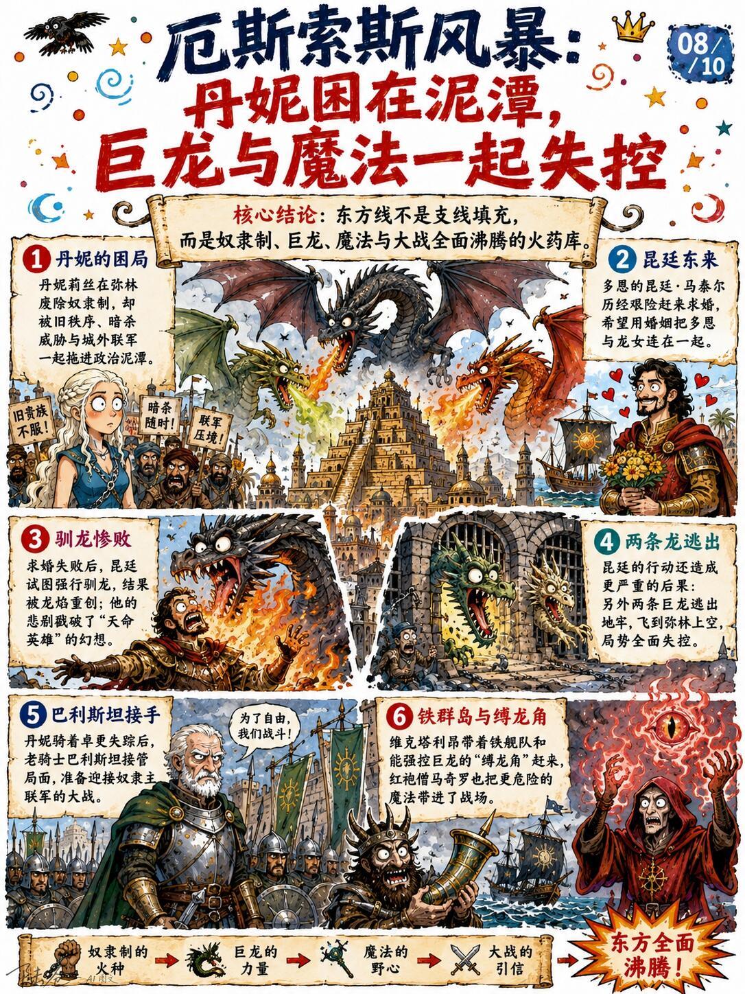 权游原著《冰与火之歌》到底讲了什么？ 