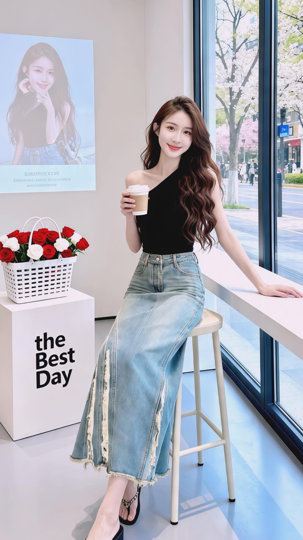 半身裙 鱼尾裙 牛仔裤 包臀 穿搭