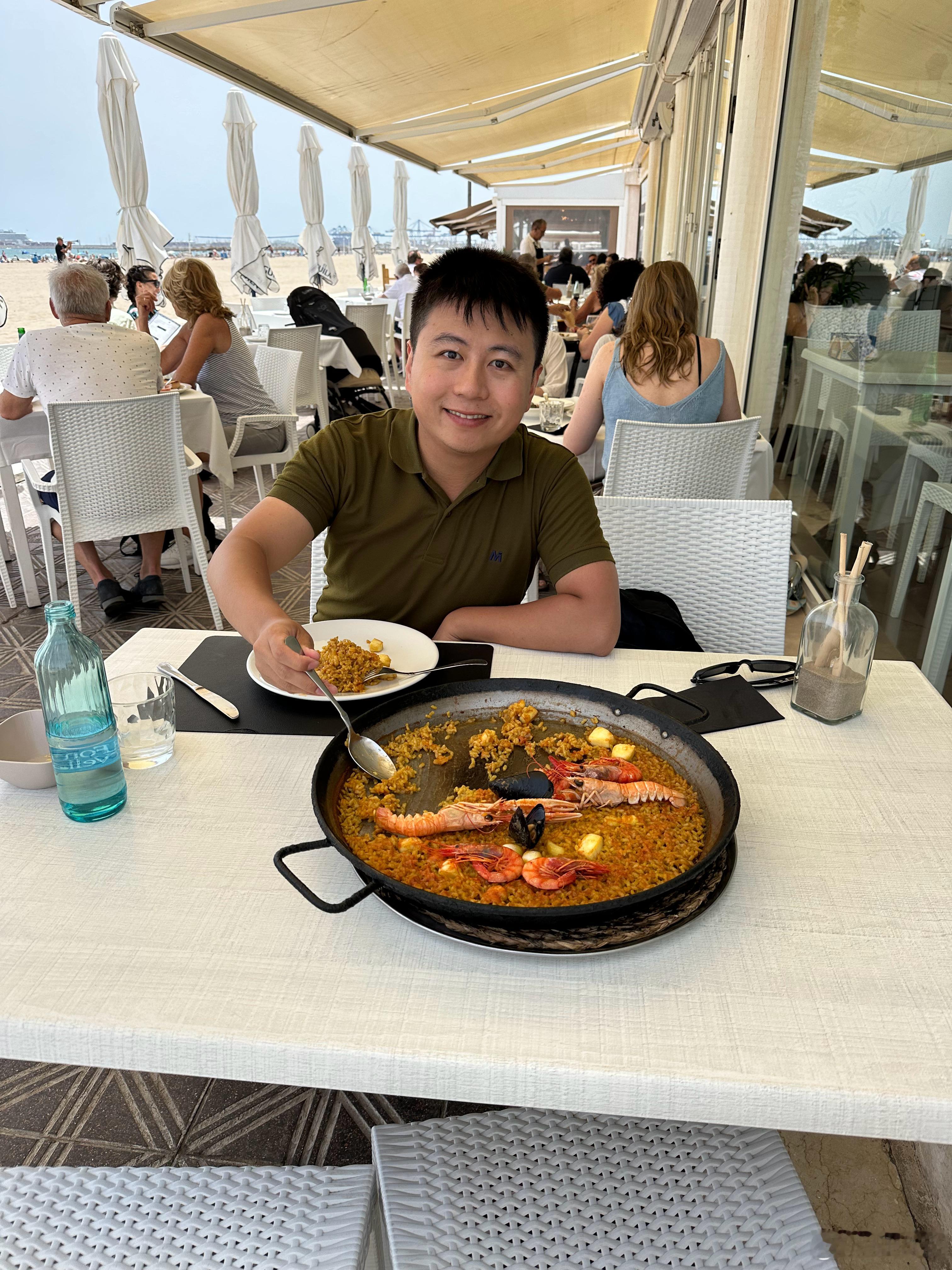 【好吃的瓦伦西亚海鲜饭】今天我到了世界著名的“西班牙海鲜饭”的发源地——瓦伦西亚