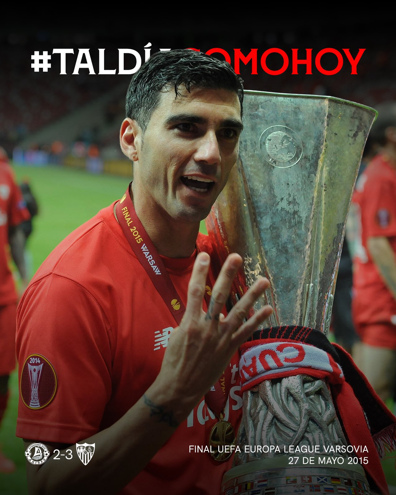 🏆🏆🏆🏆11年前华沙的难忘一夜VamosMiSevilla⚪️🔴 