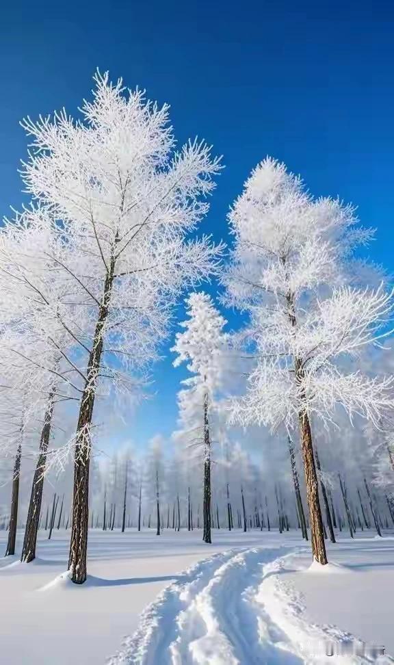 上联：雪飘塞北千山素
下联：玉树琼枝万叶银