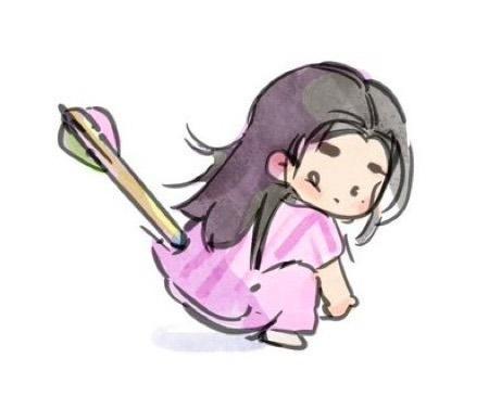 可爱晕了 