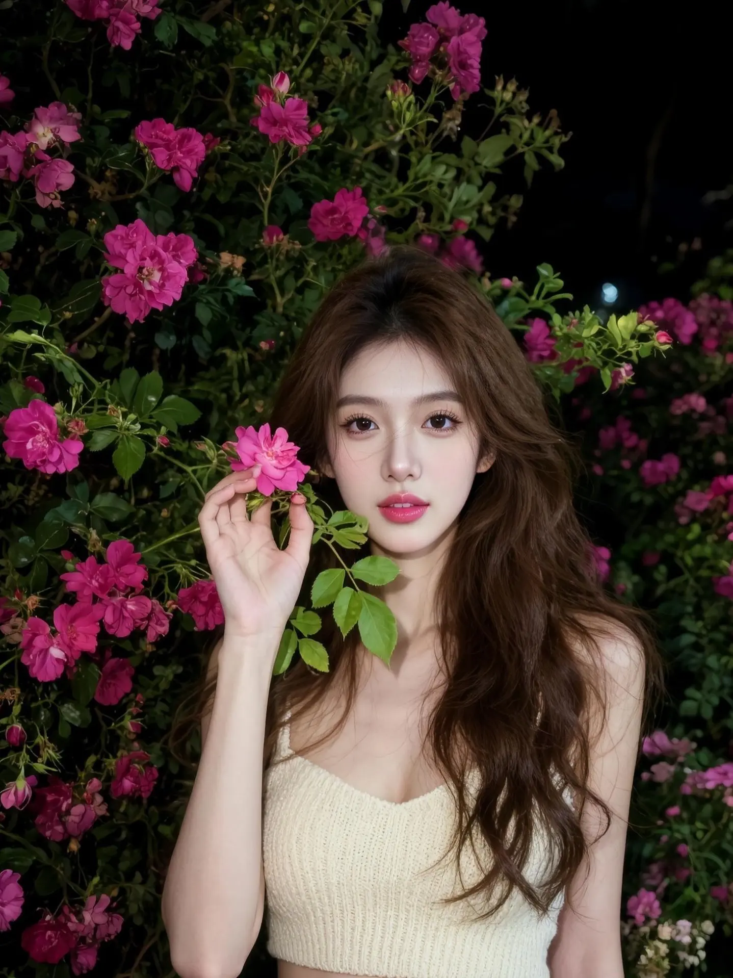 AI蔷薇氛围感写真 随变ai随便玩 ai创作 玩法合伙人计划 随变一拍都很夯