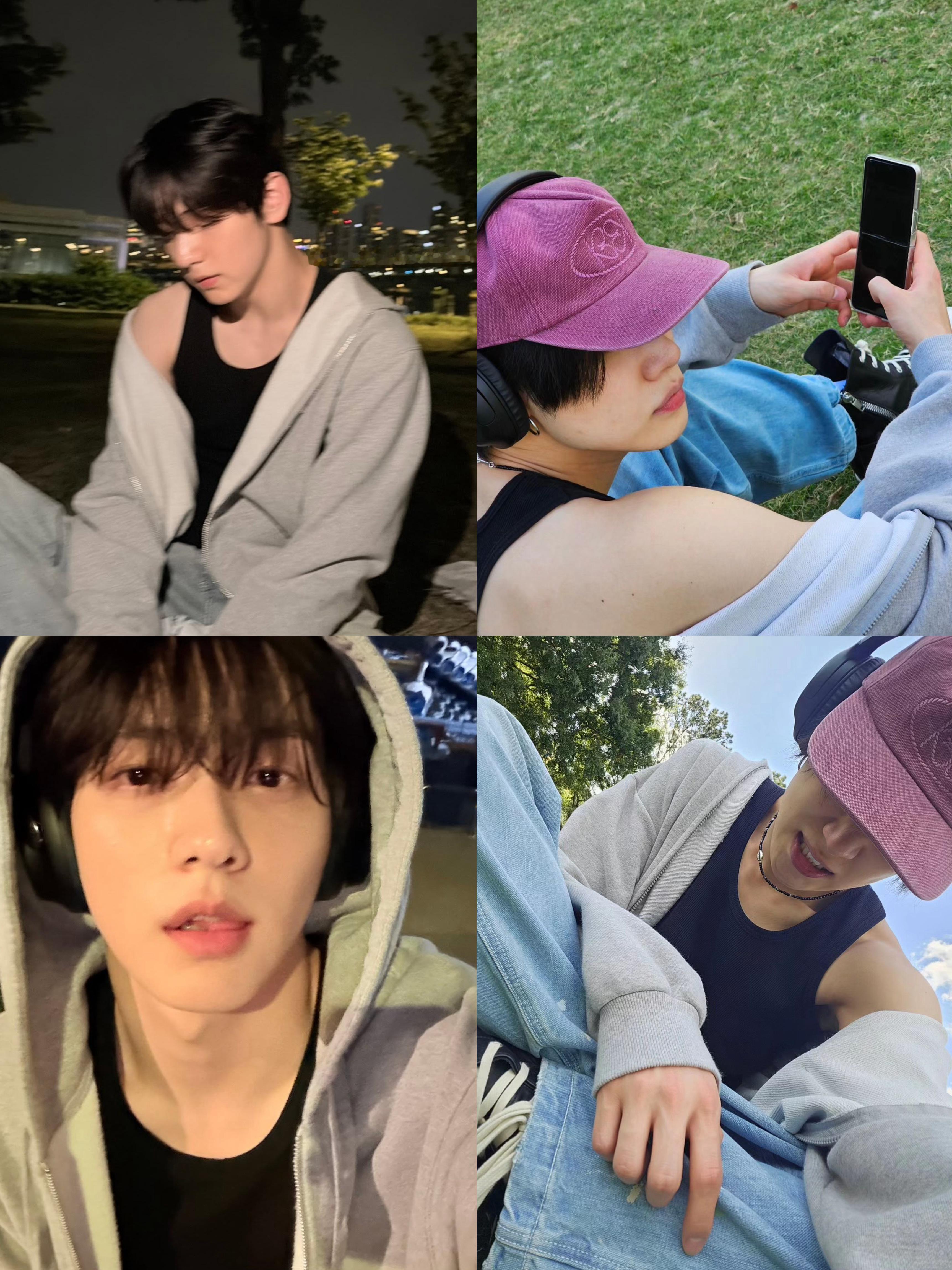 彬准 260603 page.soobin240529 yawnzzn灰色帽衫+