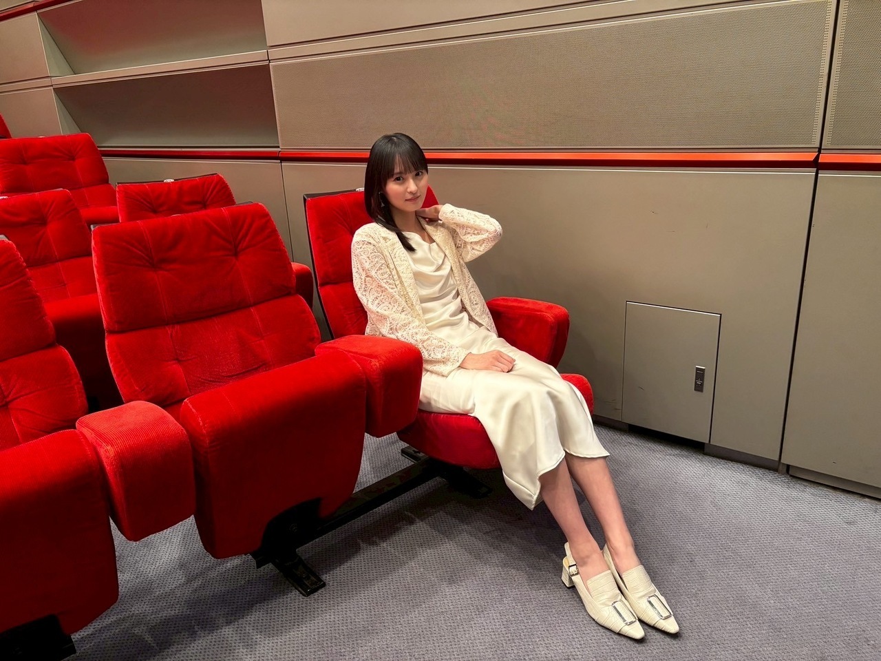 さくちゃん「お芝居の現場はいつもど緊張で行くのに、クランクイン前日ワクワクしてま