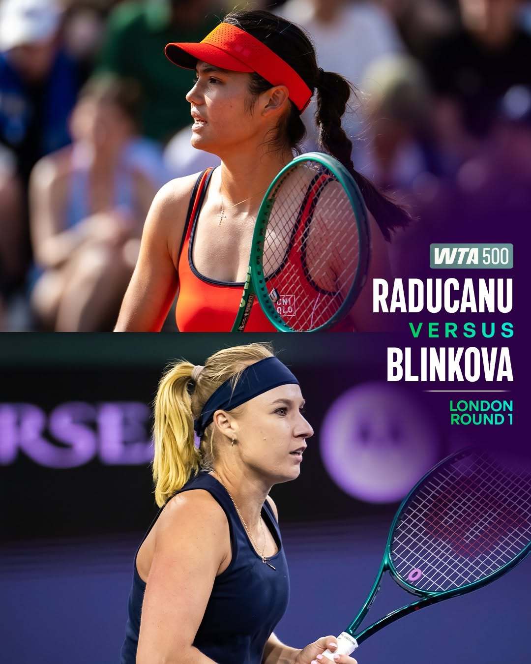 WTA500伦敦站进入第二比赛日今天你会关注哪些对决呢？ 
