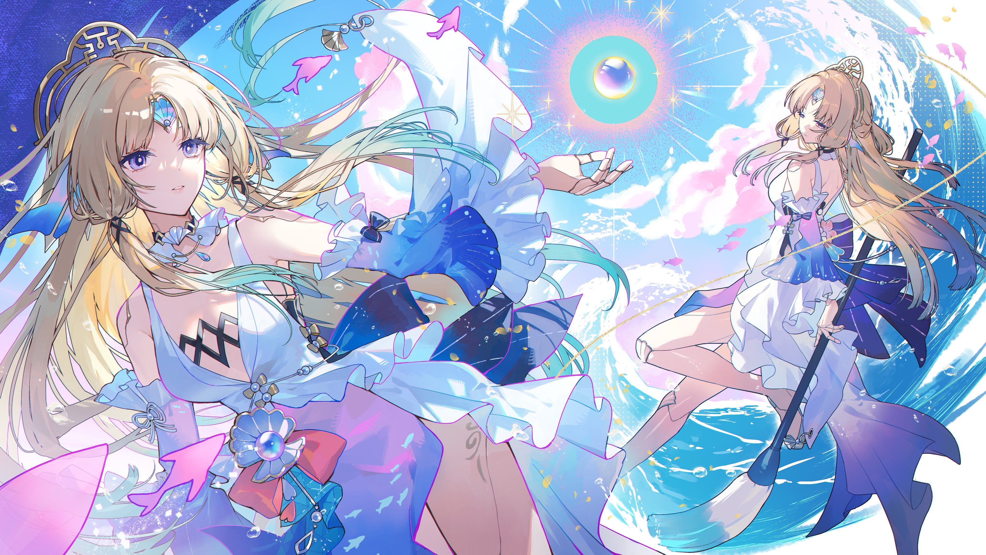 崩坏星穹铁道[超话]崩坏星穹铁道星穹铁道真珠 【真珠贺图[哇]】「日光下每颗珍珠