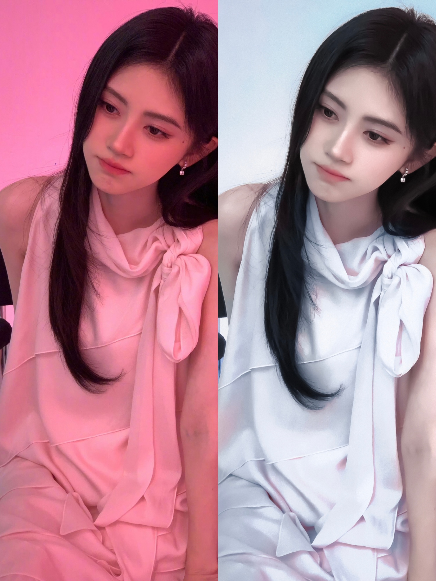 校色练习鞠婧祎