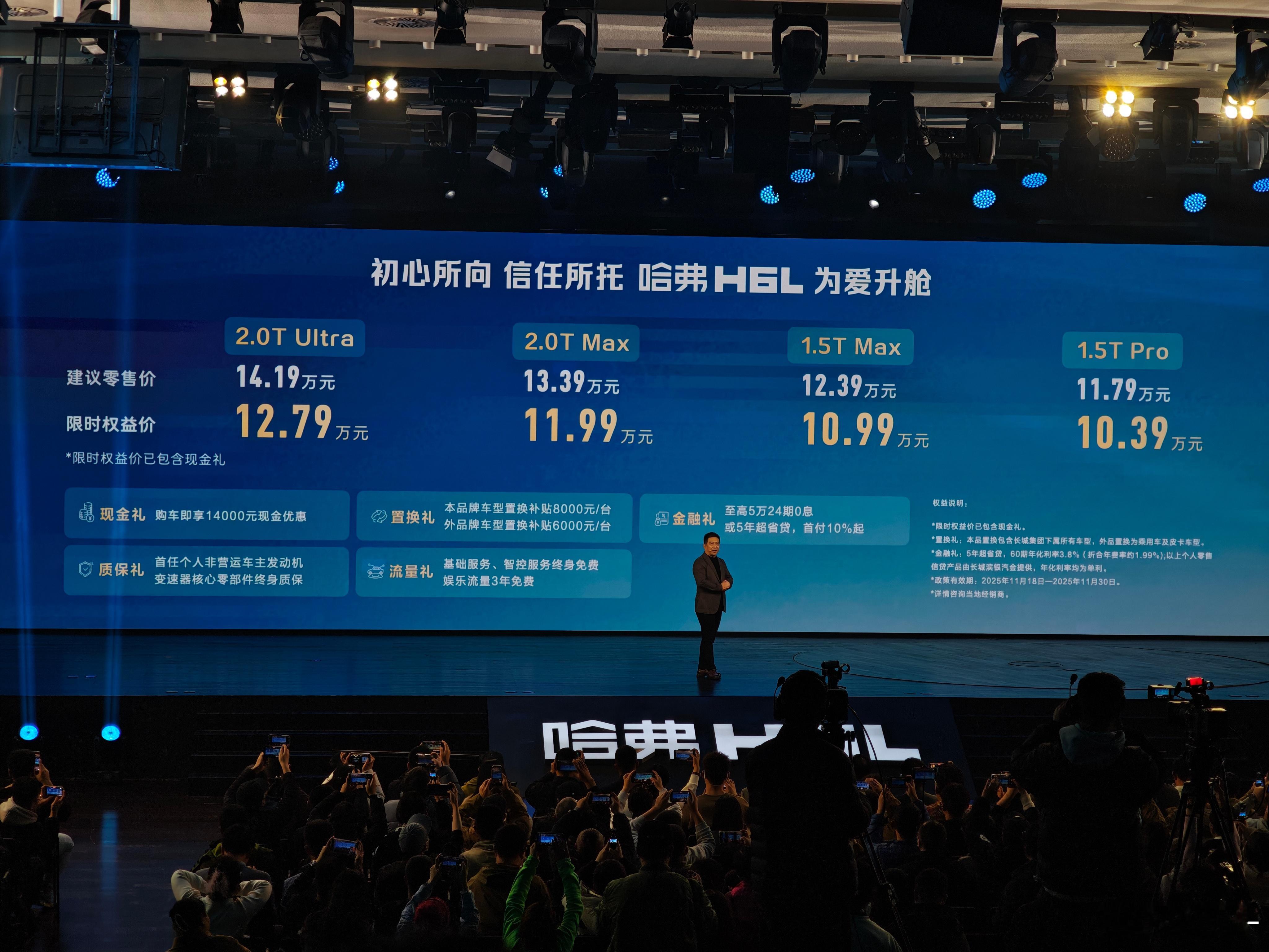 曾经的国产SUV神车哈弗H6这次又上新了 限时权益价后1.5T Pro：10.3