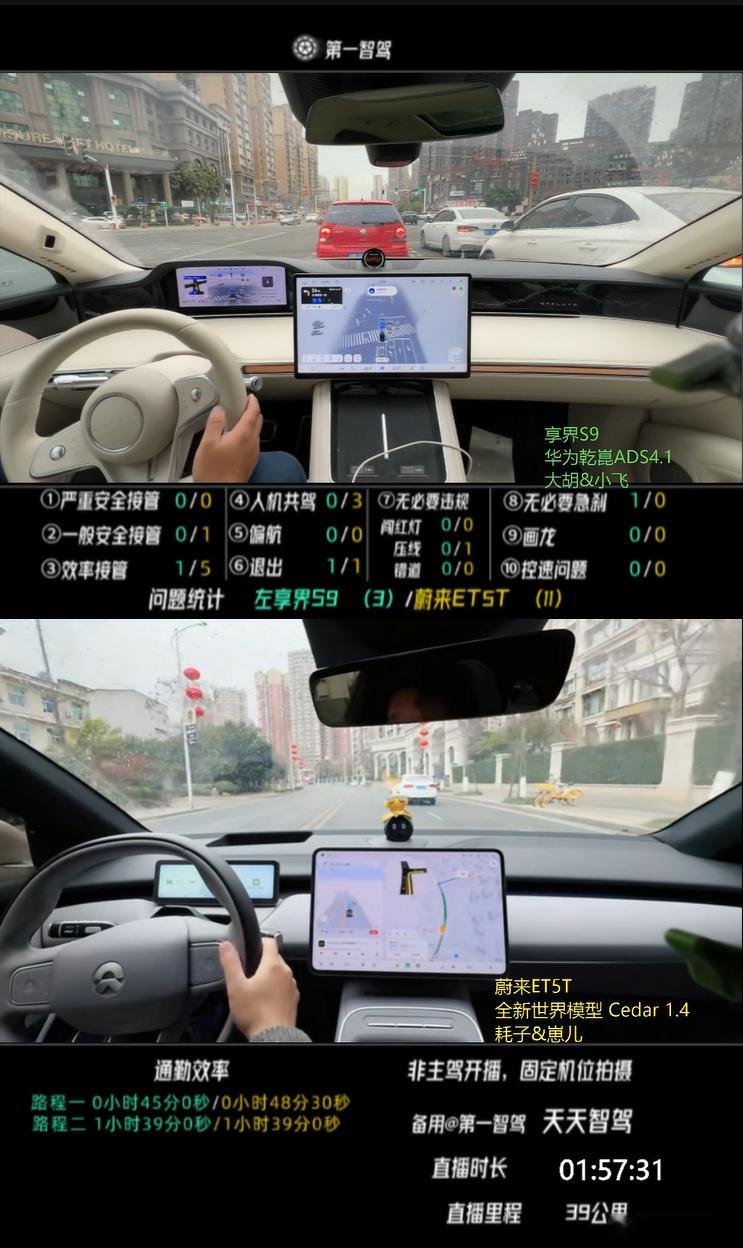 蔚来新版本进步巨大，老版本转小弯和爱违规基本都修复了。盲区减速也都做了。寻路强和