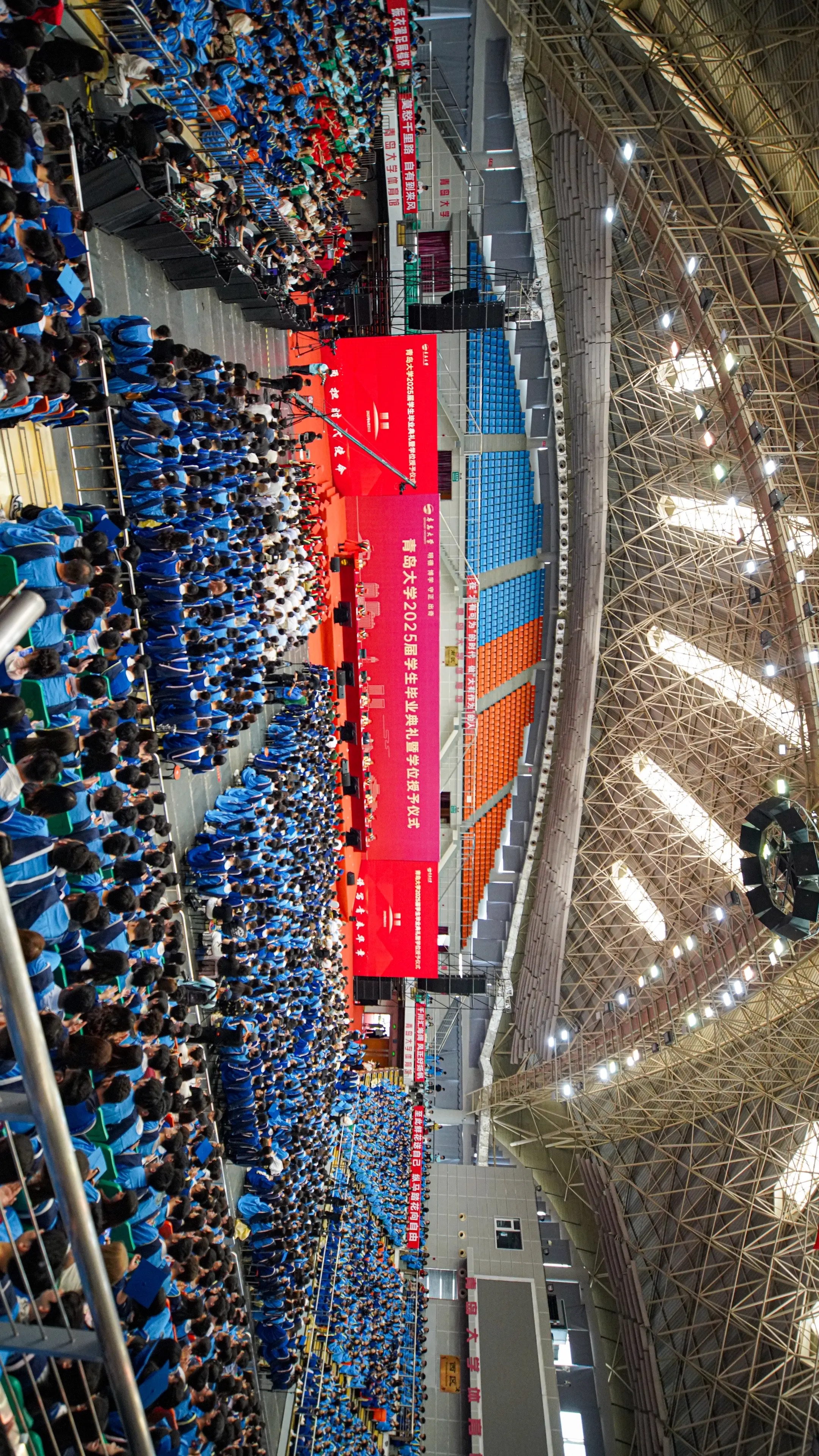 2025青岛大学毕业典礼📸。少年的征程才刚刚开始！毕业不是结束，让我...