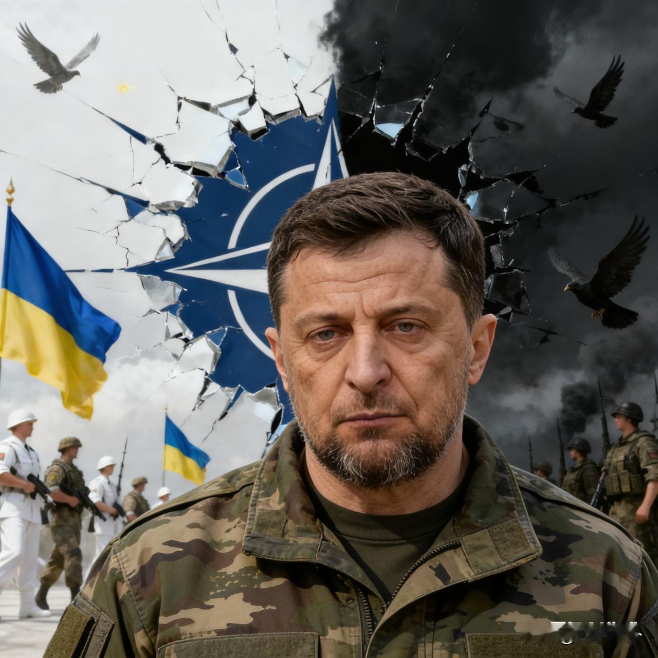 梦碎了！泽连斯基最终放弃加入北约，北约画的大饼终究没兑现
 
当地时间12月14