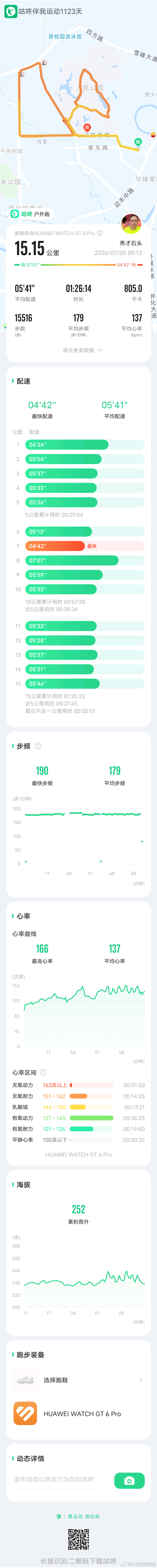 「 今日跑步打卡，咕咚APP记录每一次出发。 咕咚APP 咕咚跑步打卡 咕咚精准