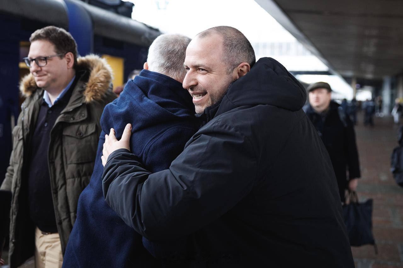 俄乌冲突 来自欧洲国家的国家安全顾问已抵达基辅德国、英国、法国、意大利、西班牙、