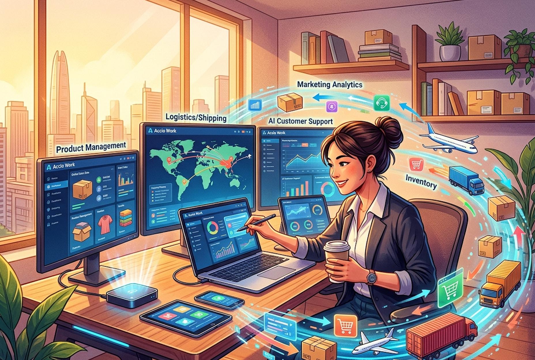 阿里在海外上了个“企业级龙虾”，我用它30分钟手搓了一家网店