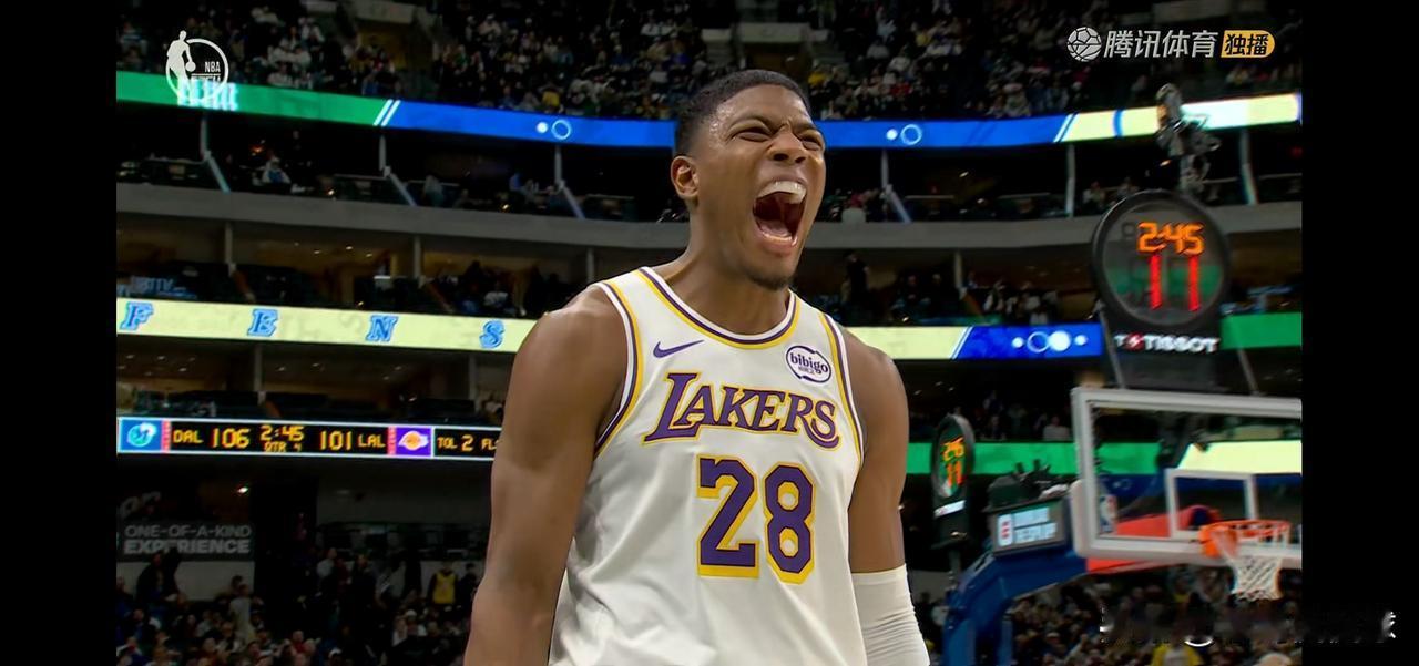 我必须要怒赞湖人大将八村塁！今天湖人在客场以116：110险胜独行侠，本场比赛八