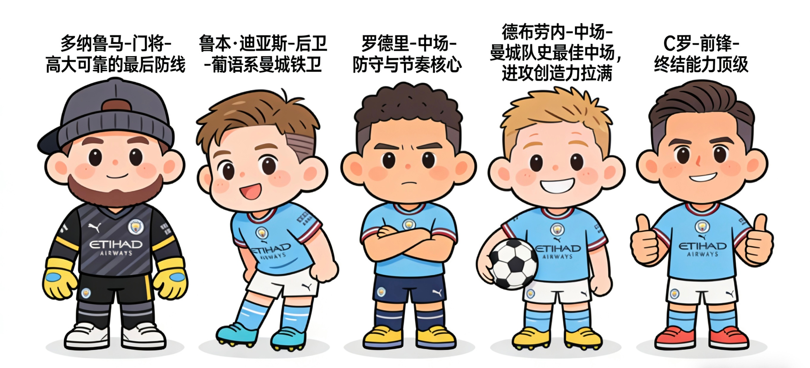 【B席尔瓦选出他心中的五人制足球最佳阵容】• 🧤 多纳鲁马（门将）：高大身躯，