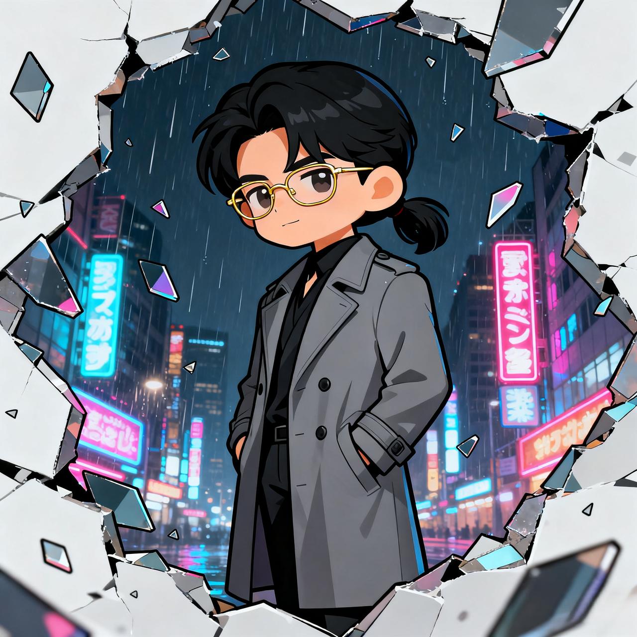 次元壁破裂的霸总
我的老板是小说里的霸总，但我们的次元壁好像破裂了。当他第四次把