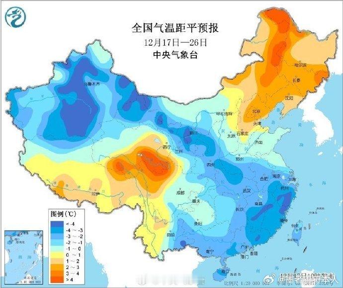 冷空气趁年底开始冲kpi了  未来10天，除内蒙古东部、东北地区及青藏高原等地平