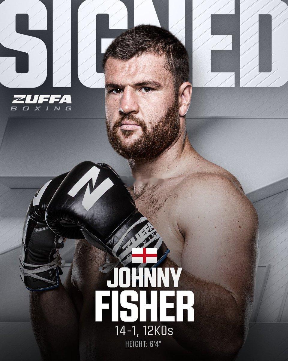 拳坛速递 约翰尼-费舍尔（Johnny Fisher）确认签约 Zuffa Bo