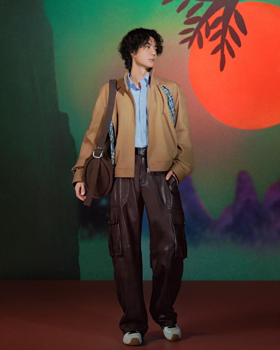 王一博 x Loewe 新春系列广告大片释出，超绝时尚表现力轻松拿捏，时尚王者名