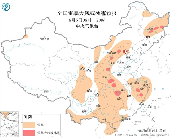 最大风力11级以上！河南湖北部分地区需防范雷暴大风