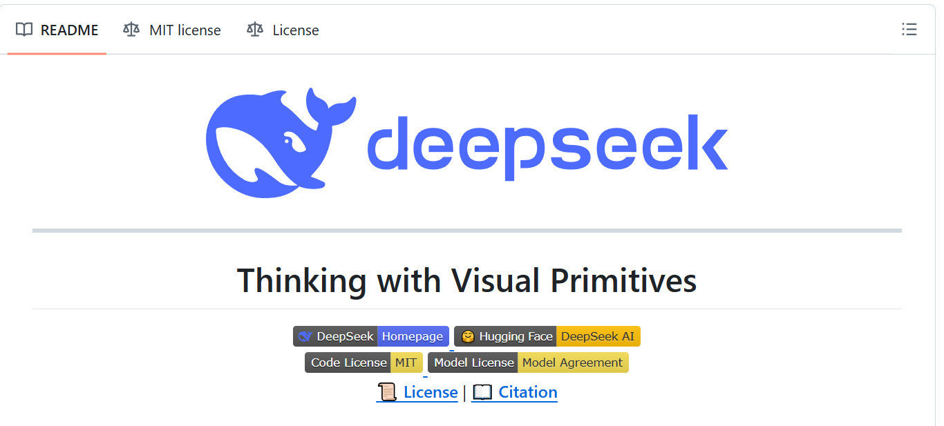 【DeepSeek公布多模态模型技术报告】 4月30日，DeepSeek在Git