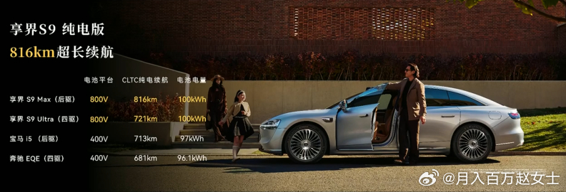 omg，新款享界S9是要改写豪车被BBA垄断的格局啊！谁说纯电不能远行？新款享界
