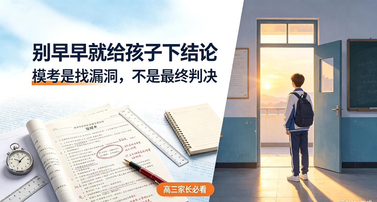 很多高三家长心里都悬着一个疑问：孩子的分数，到哪一步就定型再也提不上去了？

不