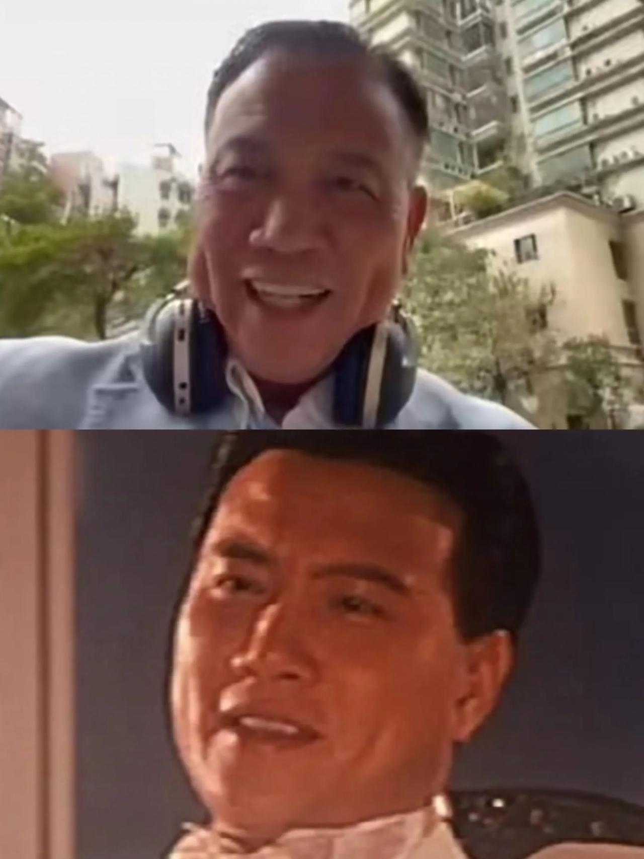 万梓良真的太累了，在后台休息期间直接坐沙发椅上睡着了，这个年龄了还到处走穴商演，