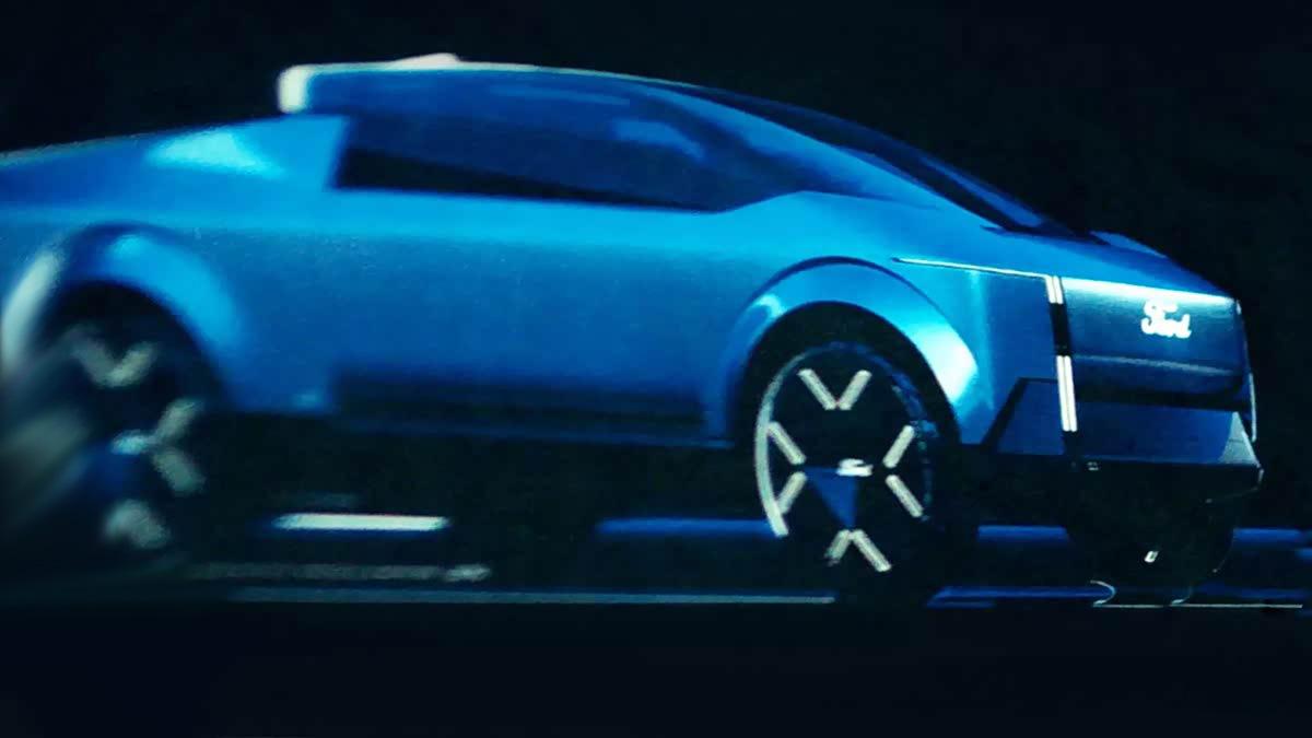 福特全新电动皮卡预告图曝光，对标特斯拉Cybertruck？

目前，随着嘉年华