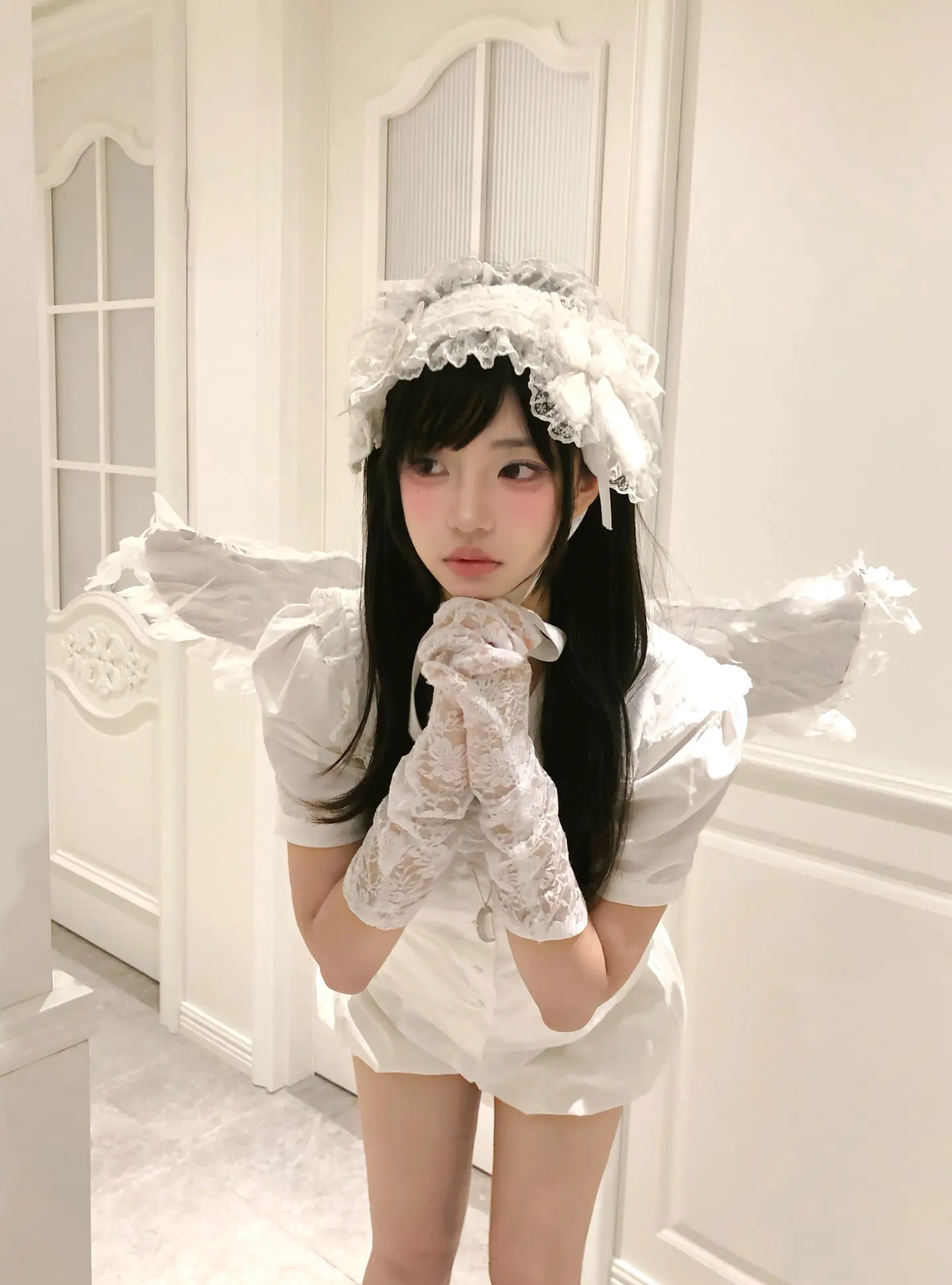 天使降临你身边。