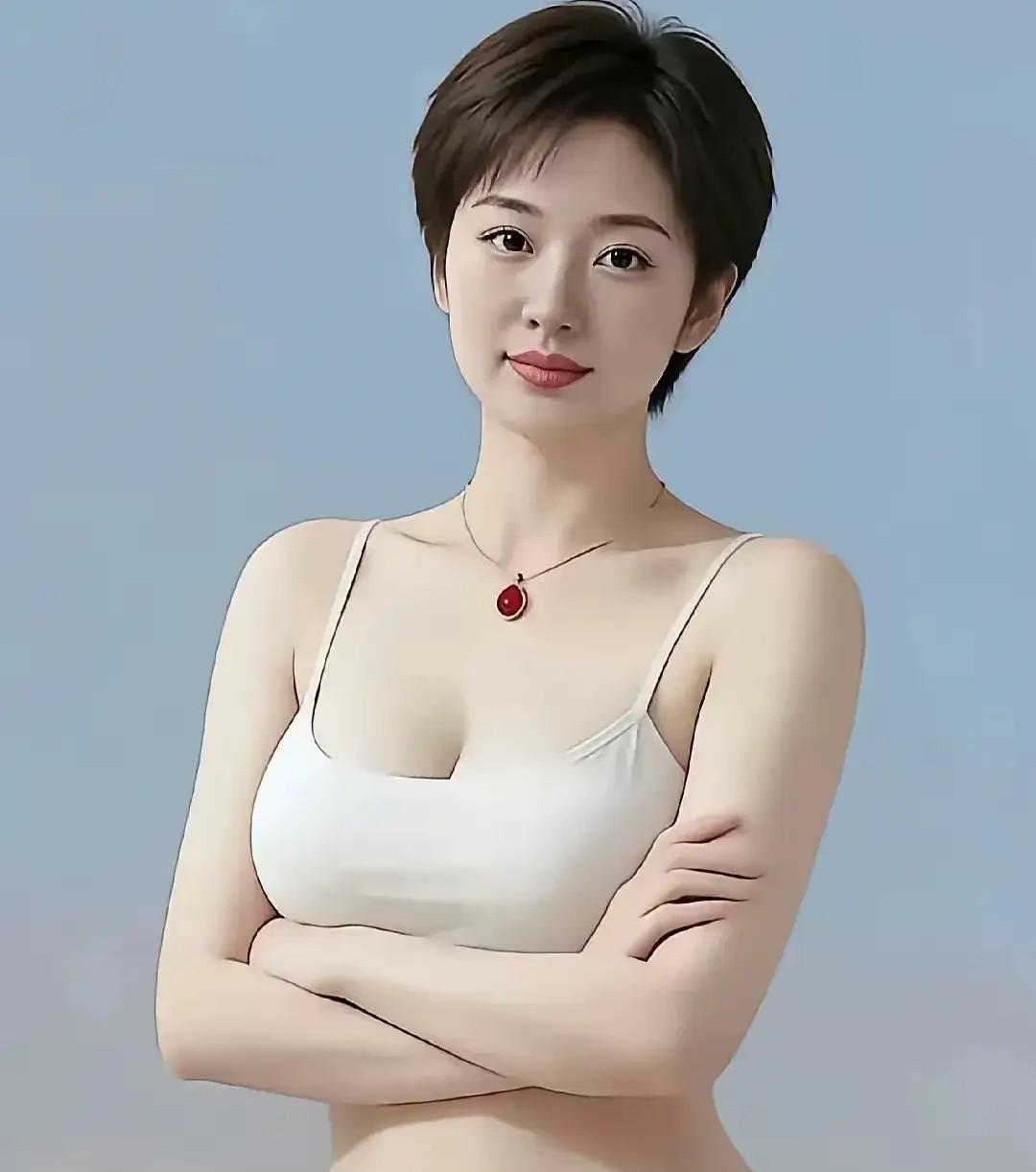 时尚穿美女随拍照