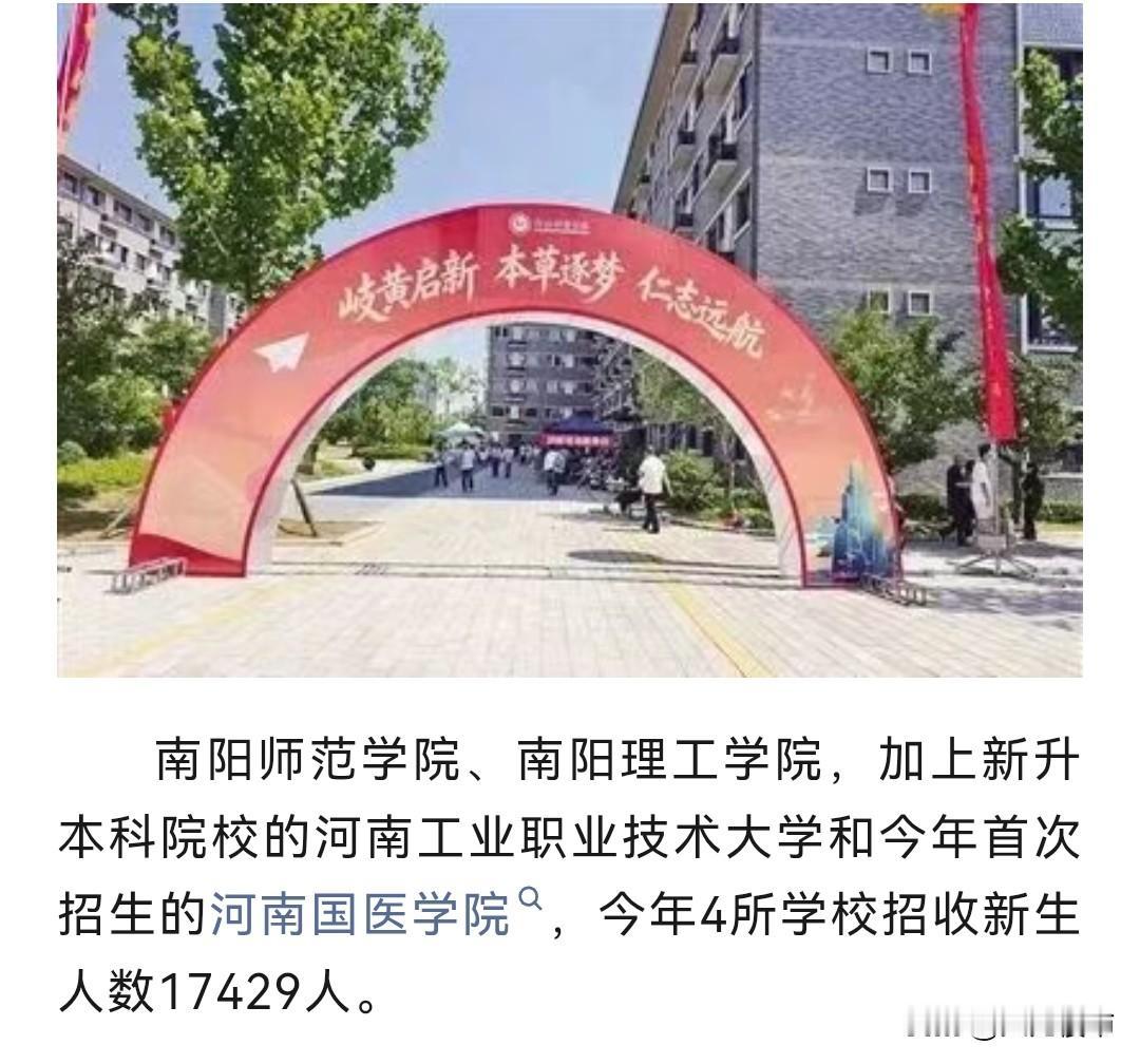 我更关心四年之后留在南阳的大学生还有多少