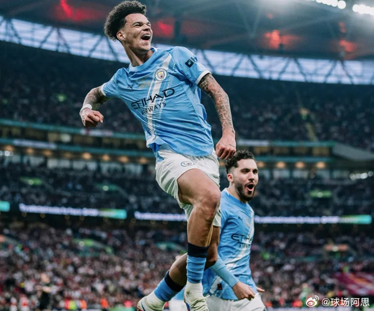 英联杯：曼城2-0阿森纳时隔5年再夺冠 奥莱利4分钟双响北京时间3月23日凌晨，