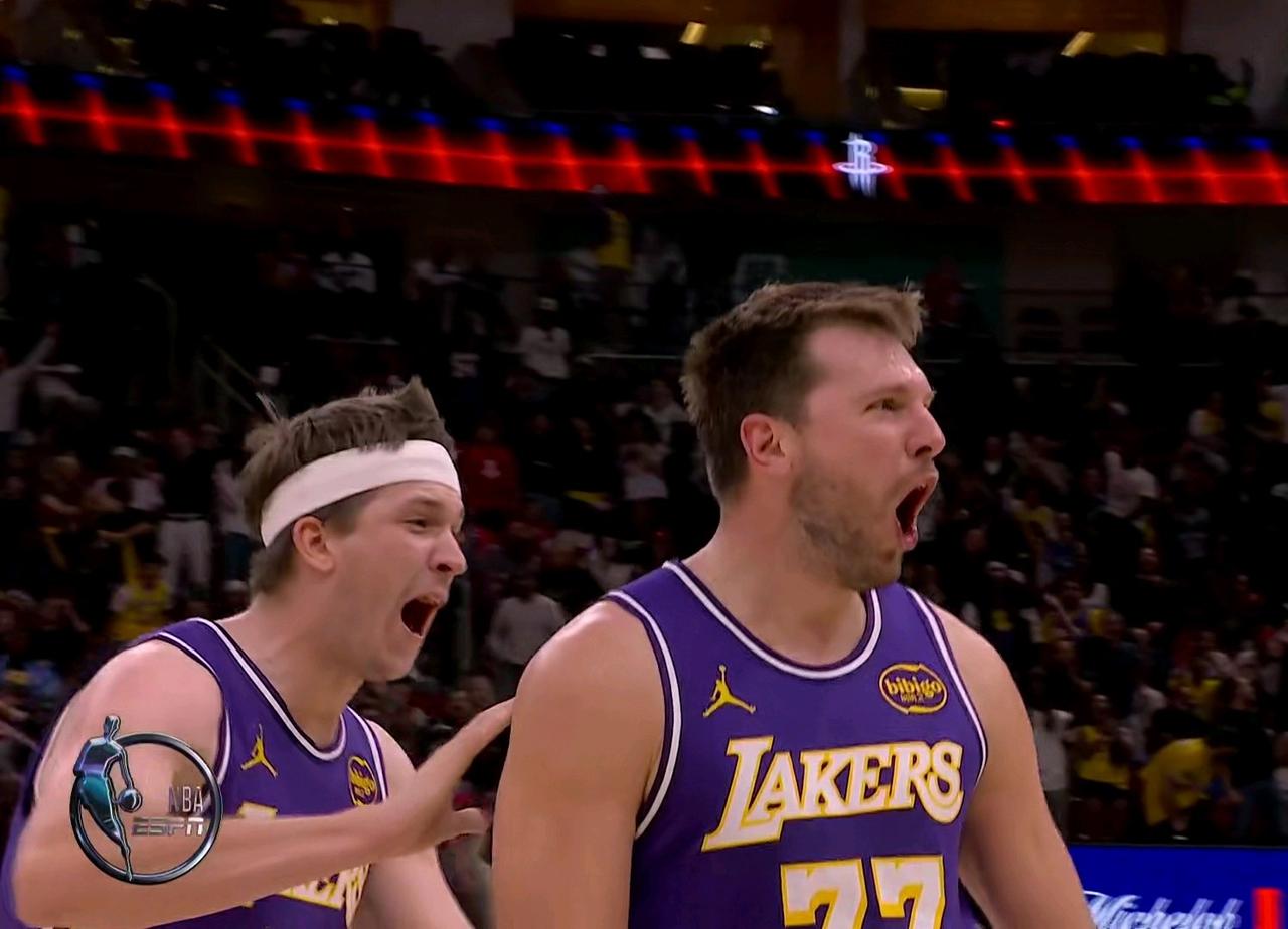 湖人客场双杀火箭，豪取七连胜，稳西部第三！印证3点残酷的事实：

第一：东契奇末