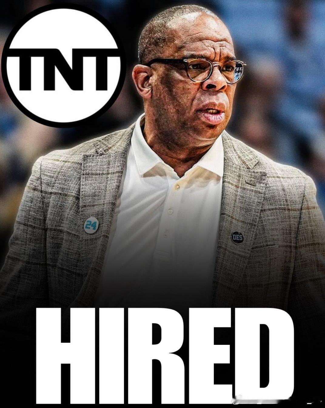 TNT已聘请前北卡罗来纳大学主教练休伯特·戴维斯(Hubert Davis)担任