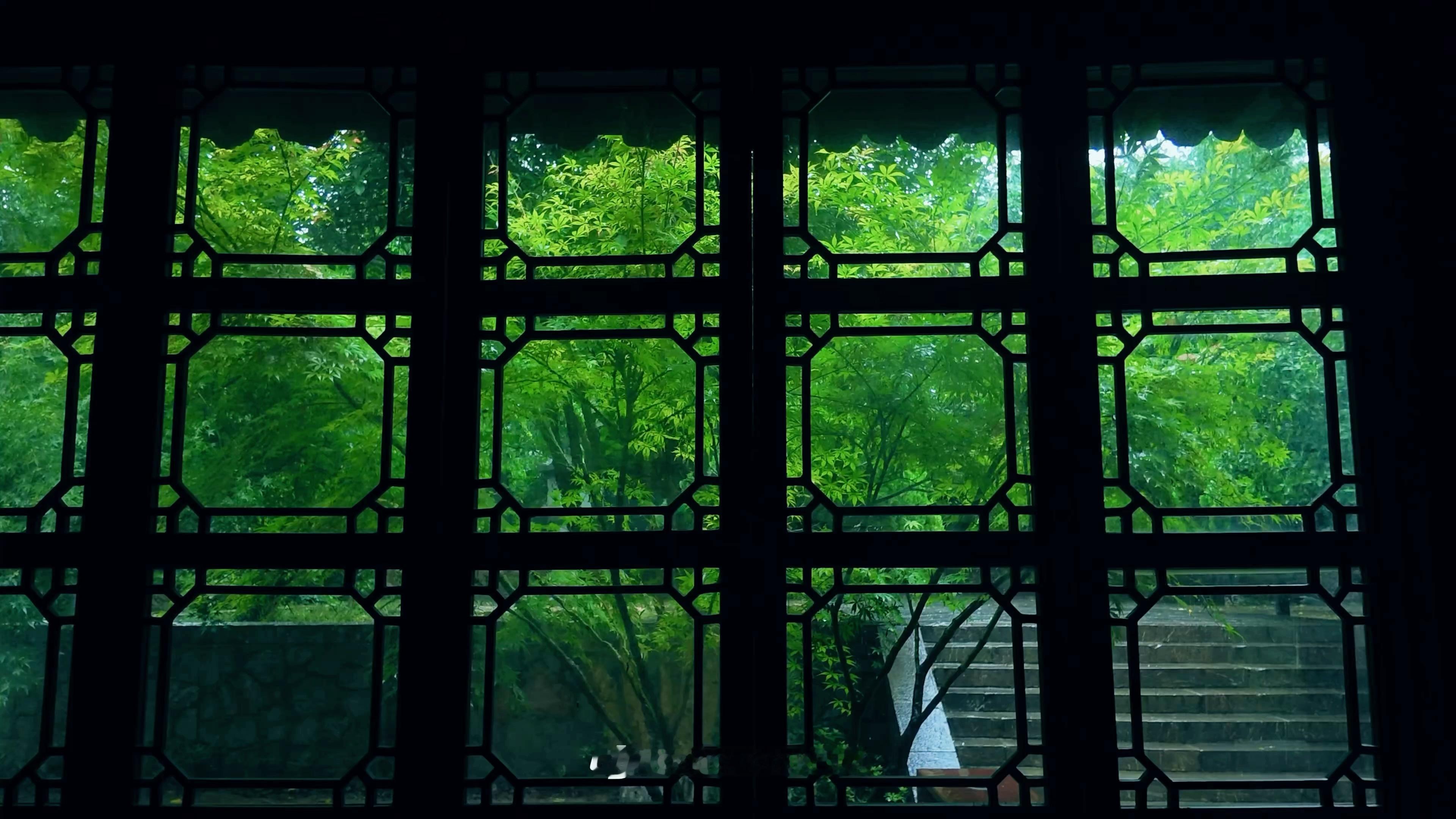 一场雨，一场绿 南京·崇正书院
