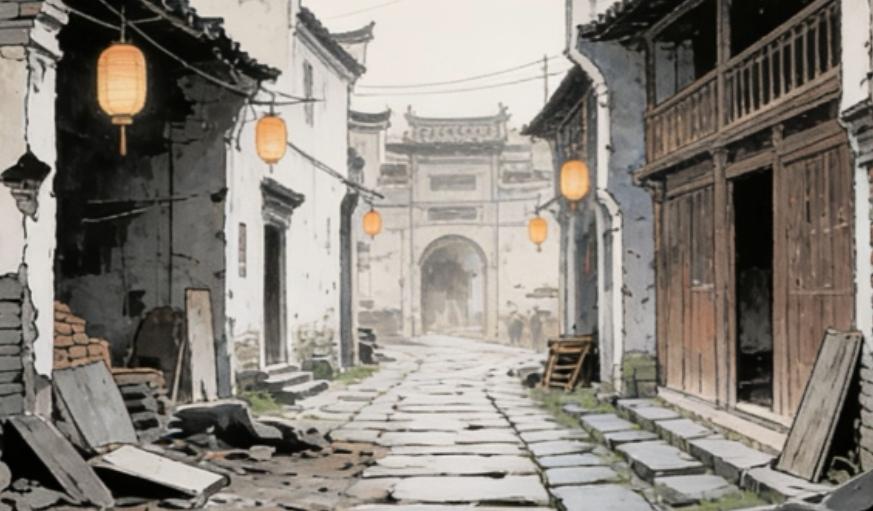 清朝时，安庆刚经历战乱集市萧条，官署也破败不堪。书生孙荪不愿住在太守父亲的官署里