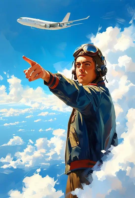 成为飞行员可不是件容易的事，得具备不少素质。
知识储备上，得掌握空气动力学、飞行