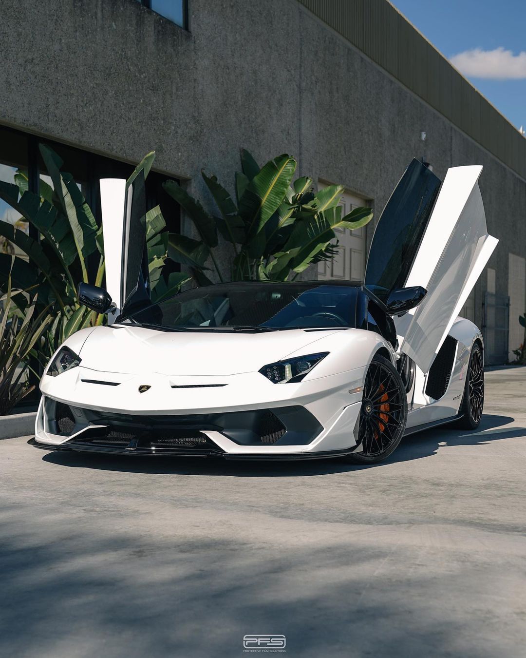 Lamborghini Aventador S with an SVJ fron