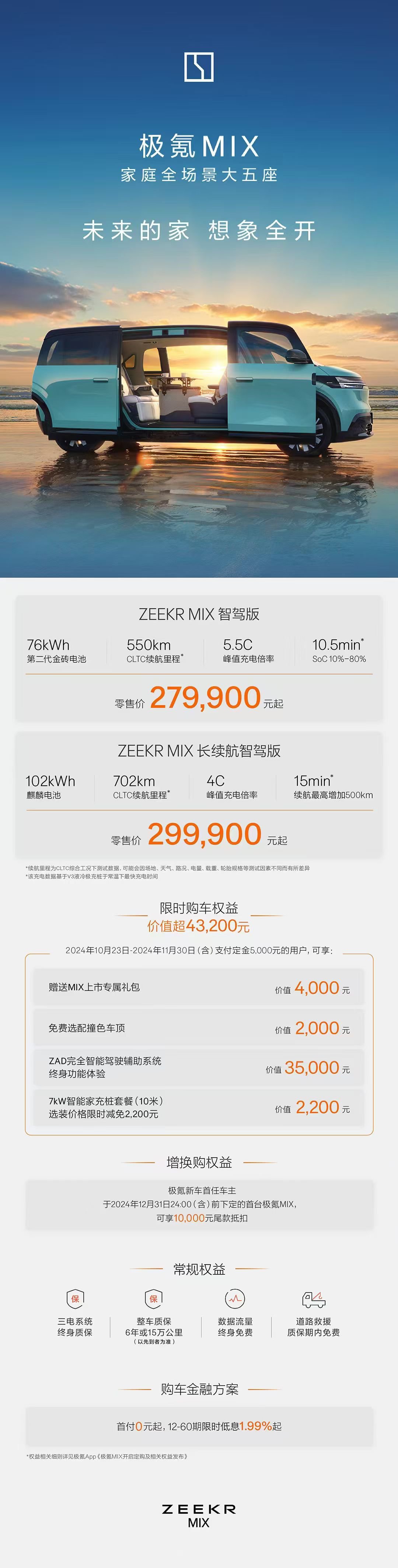 #极氪MIX#这价格真的太给力了，还有啥说的！[色][色] ​​​