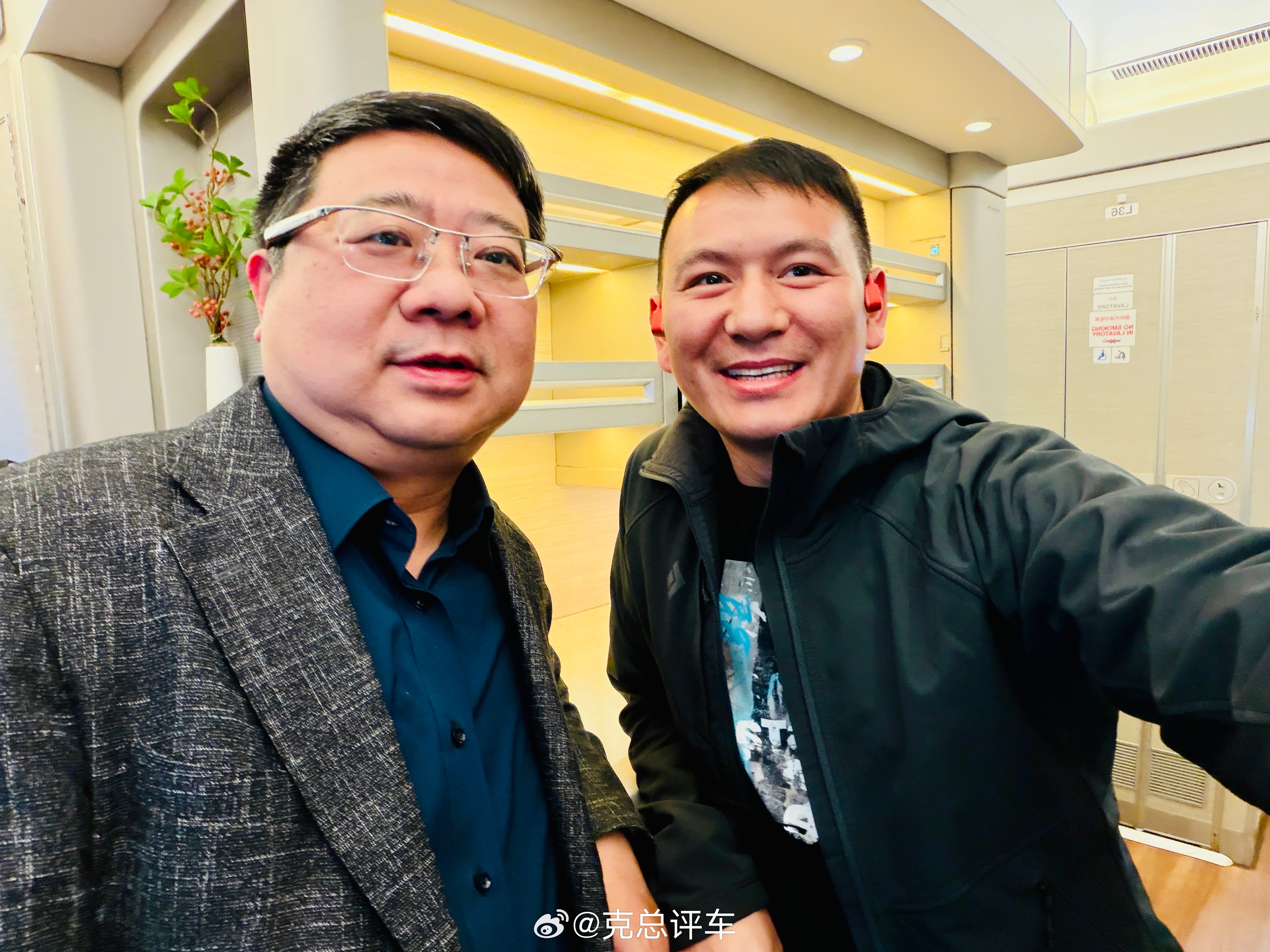 巧遇我们EMBA 罗同学了！克总随感