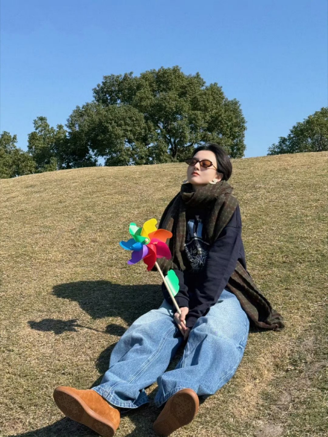 好想你宋祖儿 好阳光呀！我的鹅宝每天都要开开心心