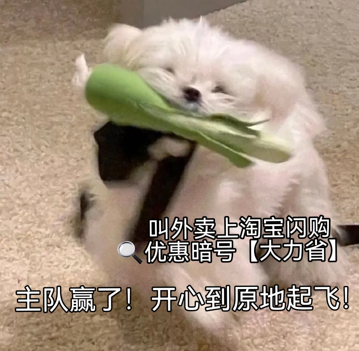绝杀瞬间直接激动到起身欢呼，心跳都跟着飙升，看完火速打开淘宝闪购搜索暗号【大力省