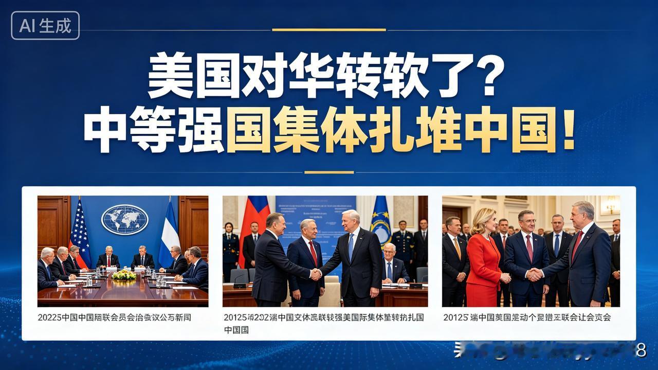 国际局势真的变了！特朗普亲自叫停把中国当头号威胁，多国领导人纷纷访华，一个新的时